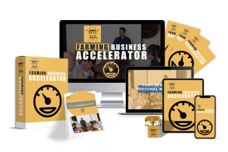 design 3d digital product mockup, course ecover bundle