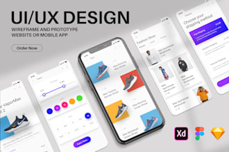 design user centered UX UI and interactive prototypes for your business