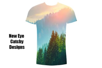 design all over print sublimation t shirt