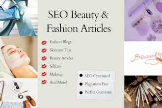 write a unique SEO beauty and fashion article