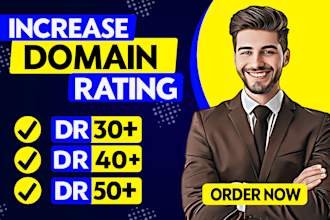 increase domain rating, ahrefs domain rating 50 plus