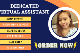 be your virtual assistant, personal assistant, admin support