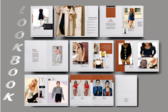 design digital catalogue, lookbook, sellsheet and linesheet