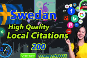 do top local citations for sweden, kuwait, saudi arabia, ukraine, israel,bahrain