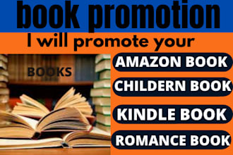 promote your  children book or any book ebook marketing