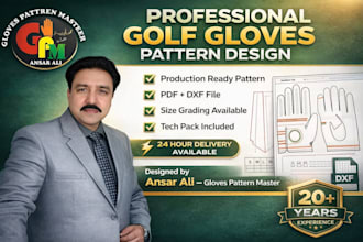 make all kinds of gloves pattern