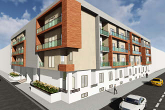 create architectural drawings and model in revit