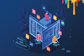 build beautiful front end design with HTML CSS bootstrap