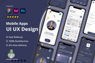 do mobile app ui ux design for ios and android