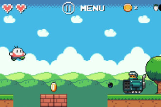 make you an impressive 2d game in unity