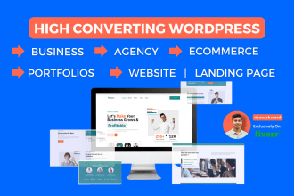 make wordpress websites for agencies, businesses, and local services