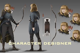 design characters for whatever you need