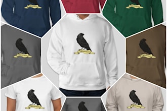 illustrate anything you always wanted on a shirt