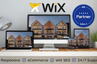 design your wix or squarespace website within 24 hours
