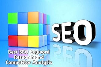 do SEO keywords research competitor analysis