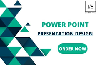 do modern powerpoint presentation design within 24 hours
