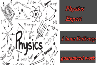 do help in physics problems,assignments and projects