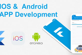 design and building android ios iphone flutter mobile app development developer