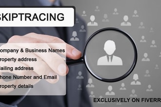 provide skip tracing using tlxop for any type of list in USA
