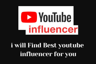 find best instagram and youtube influencers