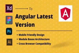 convert psd, figma, xd, sketch to angular