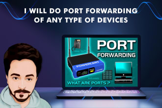 do port forwarding of any type of devices