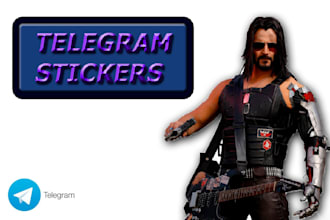 make telegram stickers from your photos