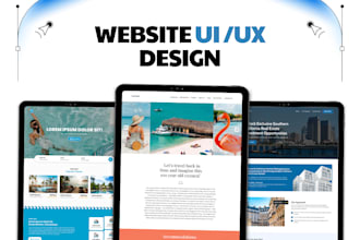do figma landing page design, website design ui ux, website mockup