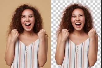 photoshop hair masking, background removal ,cut out images