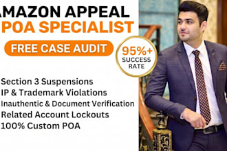 write an amazon appeal letter and plan of action for reinstatement
