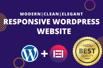create clean and modern wordpress website using elementor pro ocean wp astra pro