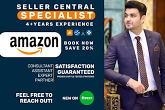expertly manage your amazon, shopify, tiktok seller accounts and PPC campaign