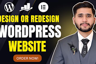 design, redesign, revamp stunning luxury, premium wordpress elementor web