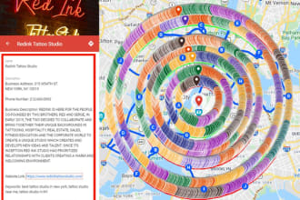 create 80,500 google maps citation for local seo gmb ranking