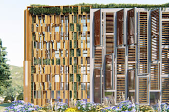 be your architect and create rendered plans