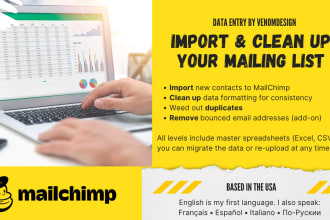 clean up mailchimp mailing list contacts