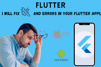 fix bugs and errors in flutter apps