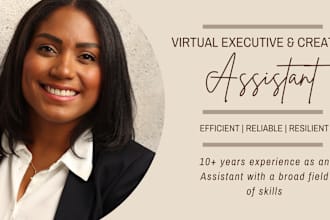 be your virtual executive and creative assistant
