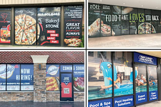 do shopfront design and storefront window graphics