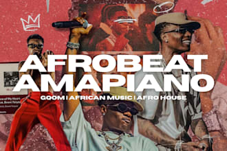 be your afrobeat, amapiano beat, african music producer