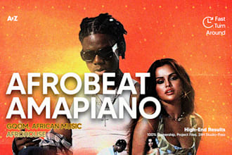 produce your custom afrobeat, afropop, amapiano music beats