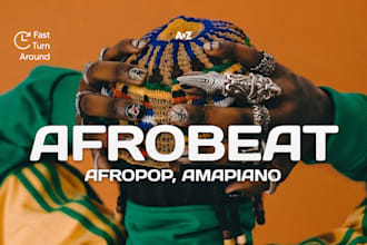 produce afrobeat, amapiano, or afropop music beats