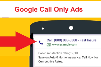 setup google phone call only ads campaign and conversion tracking