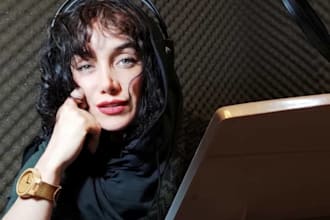 voice over female in persian iran farsi or english