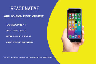 develop a cross platform app using react native