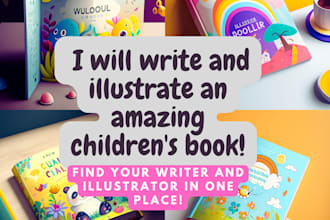 write and illustrate an amazing childrens book