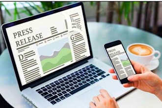 write a converting press release for you