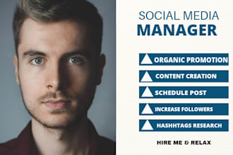 be your instagram social media manager and content creator