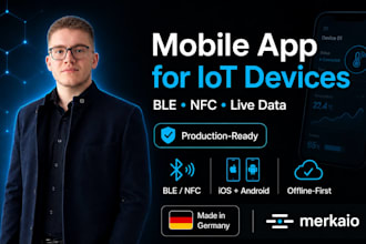 build a mobile app for your iot or connected device