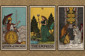 draw tarot card, playing card, or any digital art